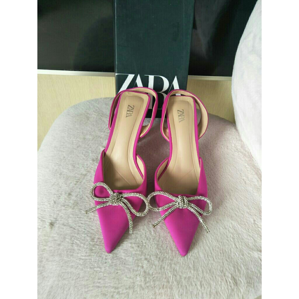 Sepatu sandal slop zara