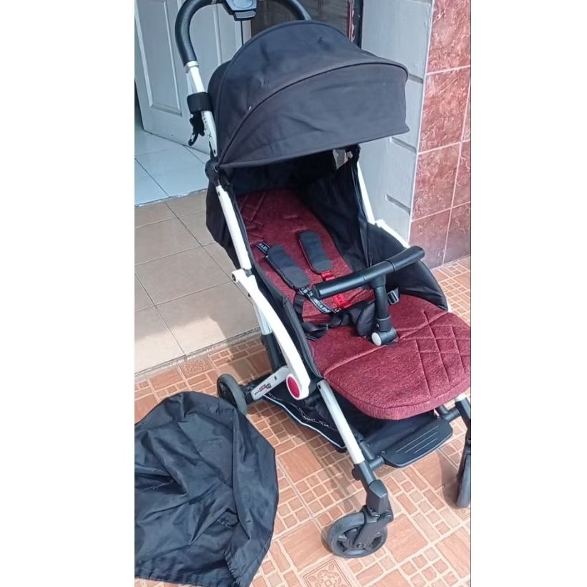 Preloved - Cocolatte OTTO X RMD Knit Stroller - RED
