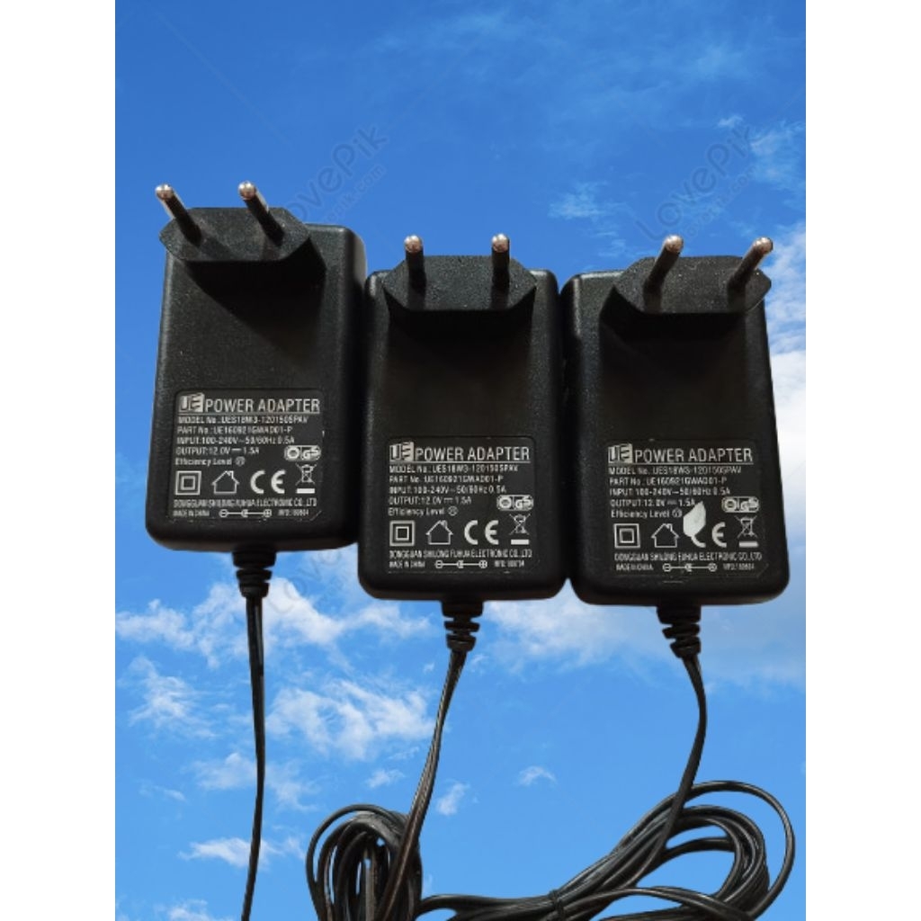 UE POWER ADAPTER 12V==1.5A ORI (SEKEN)