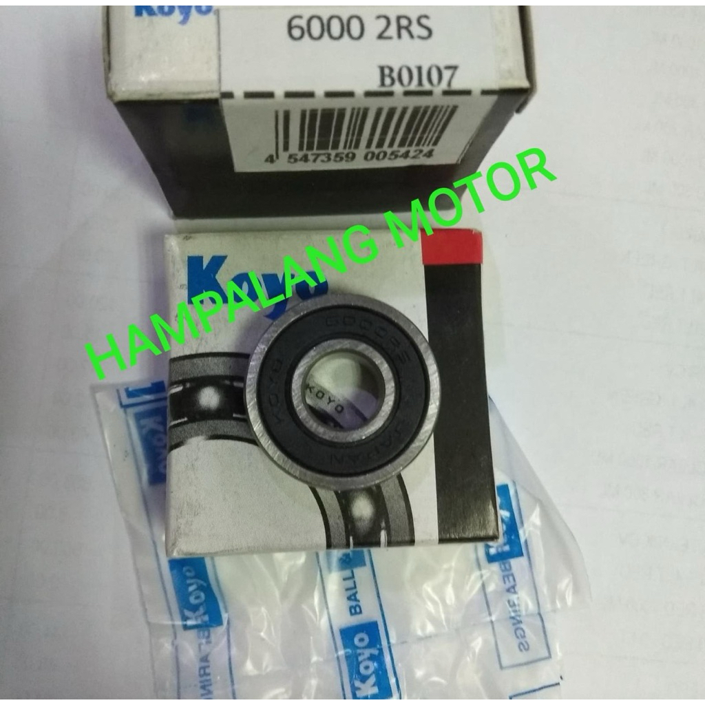 BALL BEARING 6000 2RS KOYO