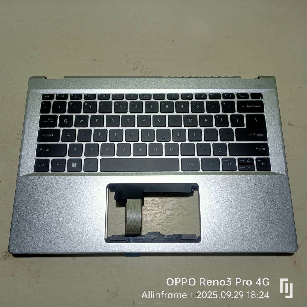 Frame + Keyboard laptop Acer Swift Go (SFG14-71) ORIGINAL CABUTAN
