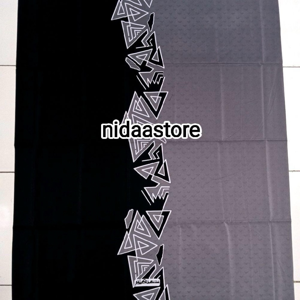 RABBANI - SARUNG INTIPA HITAM ABU RABBANI ORIGINAL