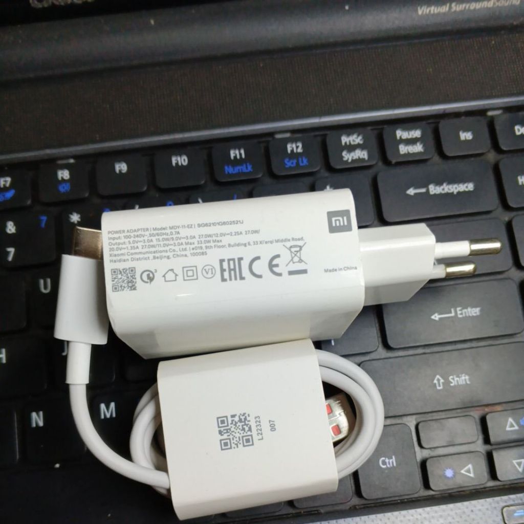 batok charger Xiaomi 33 Watt original copotan