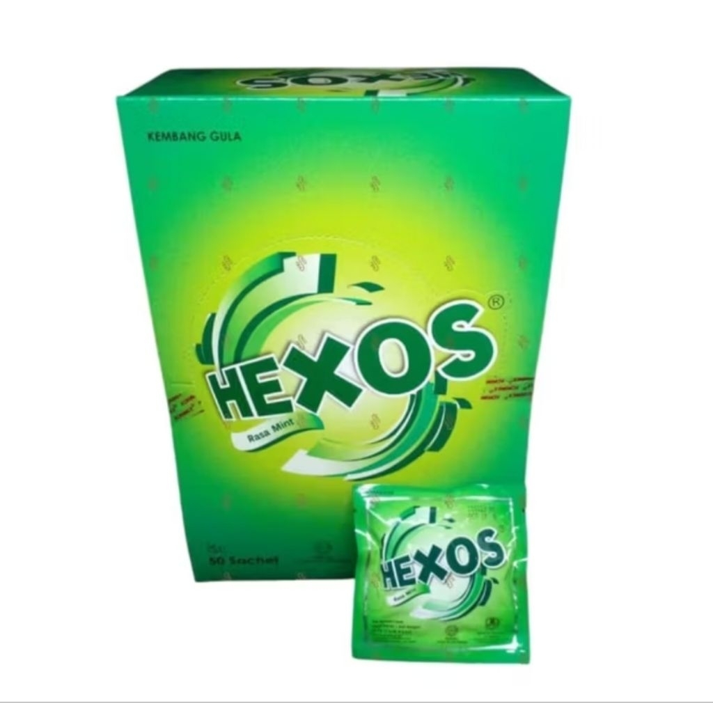 PERMEN HEXOS MINT BOX (50X5btr)