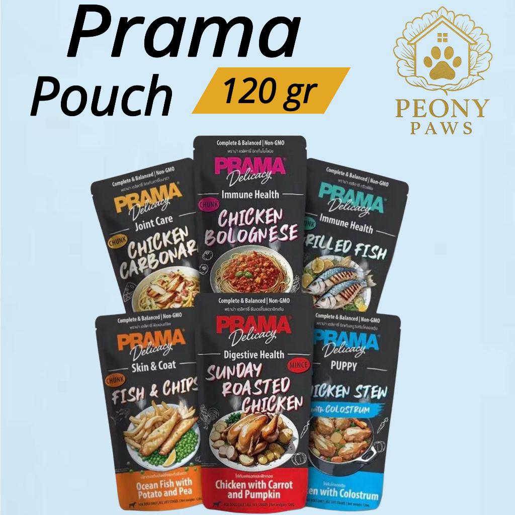 Prama Dog Wet Food Pouch 120gr Dog Food Pouch Makanan Basah Anjing