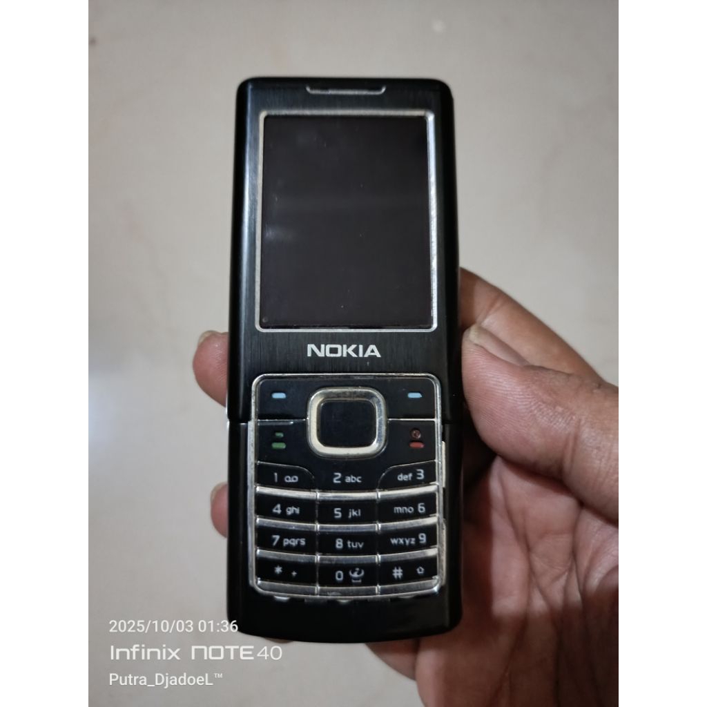 Nokia 6500 C Classic Nyala Normal Original Mulus Jadul Langka Unik Imut Speaker Bass Stereo Joss kha