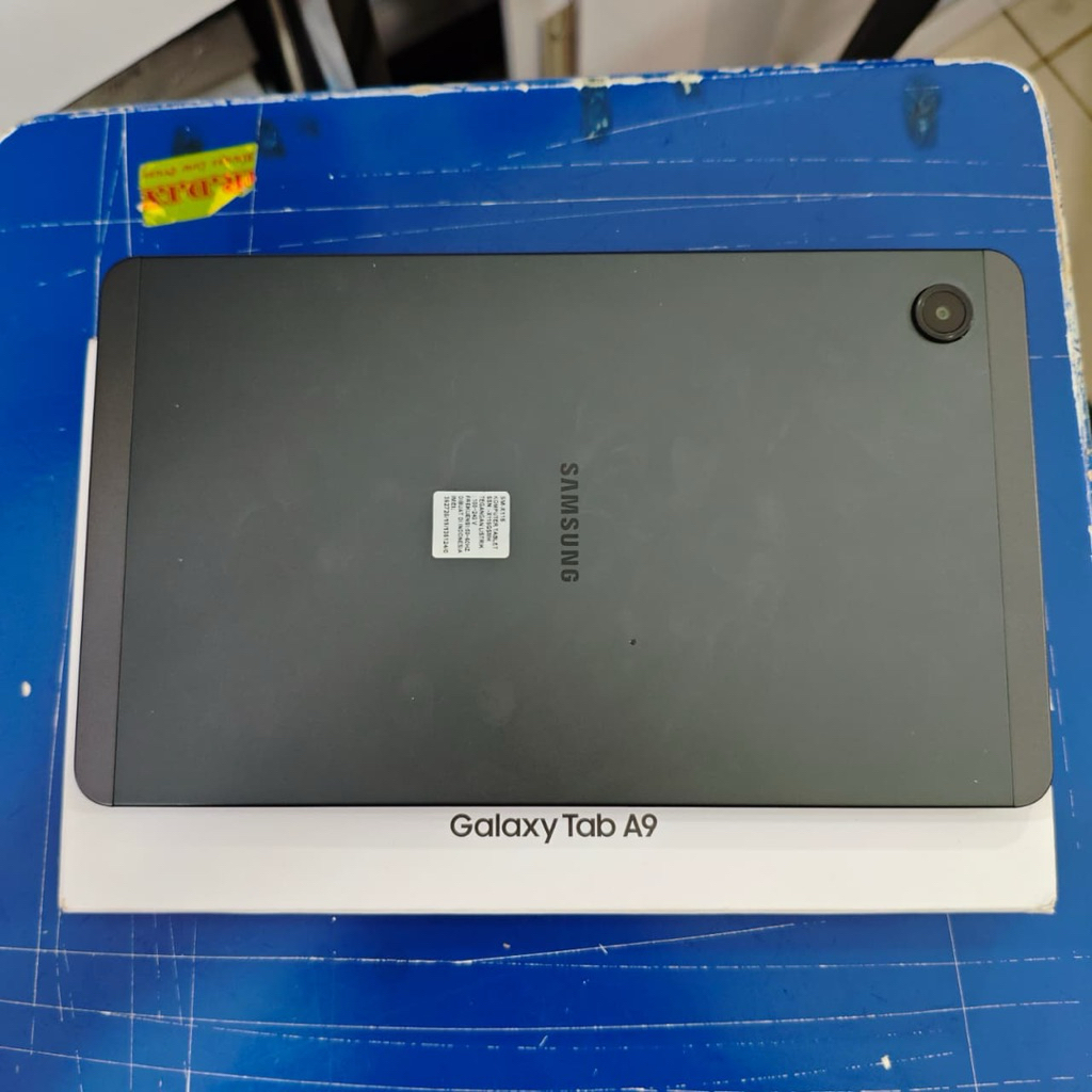 Samsung tab a9 ram 4/64 lte second fullset original garansi on