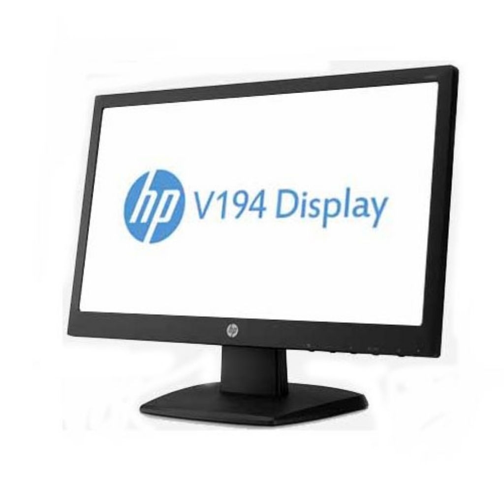MONITOR  Hp V194  LED ORGINAL PRODUK LIKE NEW