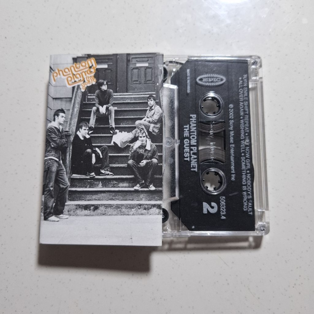 Kaset Pita Band Phantom Planet The Guest