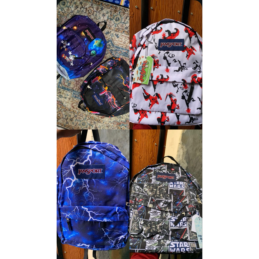 [READY/COD] JS Jan Sport Large Backpack - tas / ransel kuliah kerja sekolah Jansport Superbreak - WA