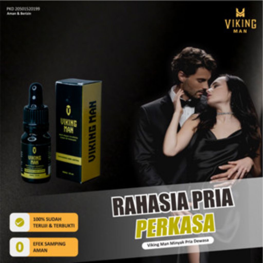 Viking Man Oil Minyak Jarak Mayapulut Herbal Original