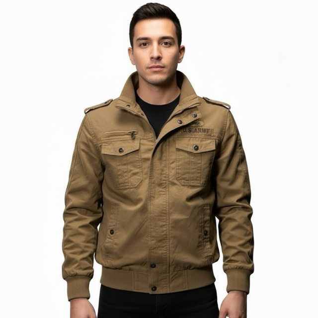 Jaket Kanvas Pria,Jaket Us Army,Jaket distro Keren,Jaket Semi TNI