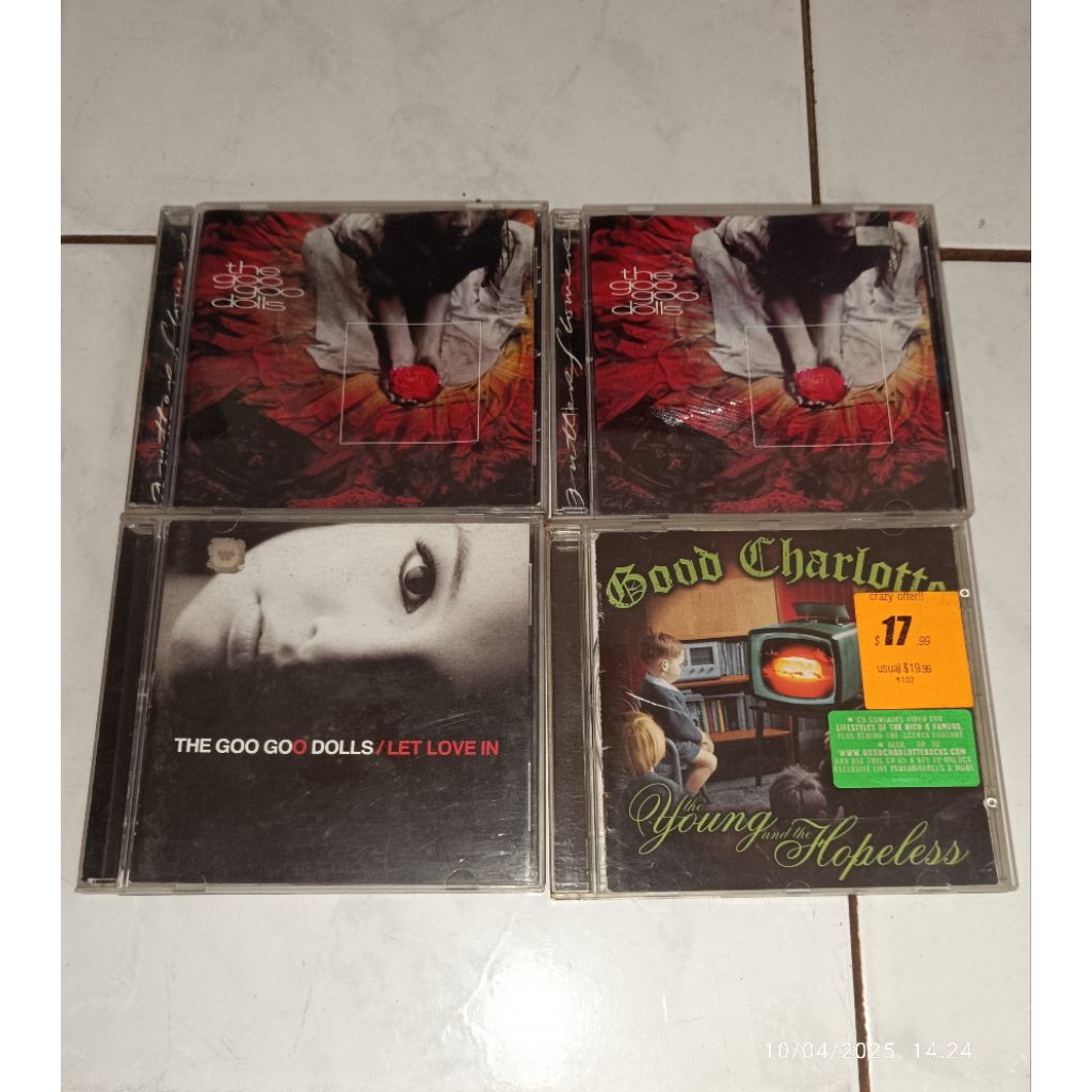 cd GOO GOO DOLLS-Gutterflower (1) / GOO GOO DOLLS-Gutterflower (2) / GOO GOO DOLLS-Let Love In / GOO