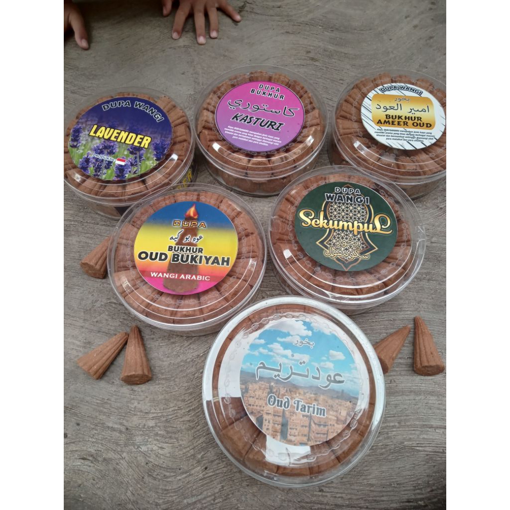 Dupa kerucut Toples / Dupa wangi / Dupa kerucut