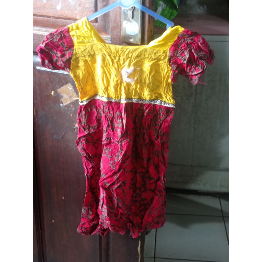 daster batik anak