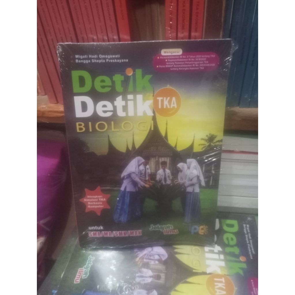 buku detik detik TKA mapel biologi untuk SMA terbaru