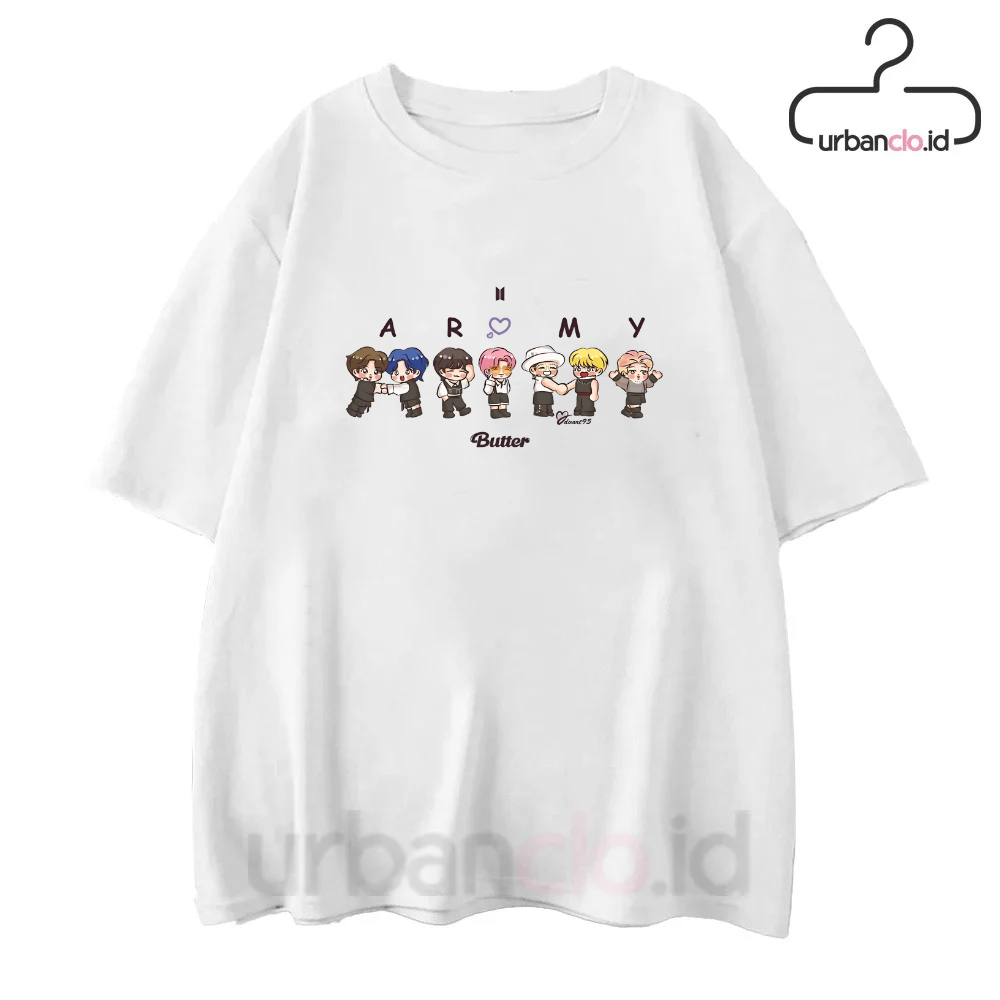 Urbanclo - Kaos BTS, Kaos BTS Oversize, Kaos Jungkook, Baju Kaos BTS, Kaos Jungkook Oversize, Baju B
