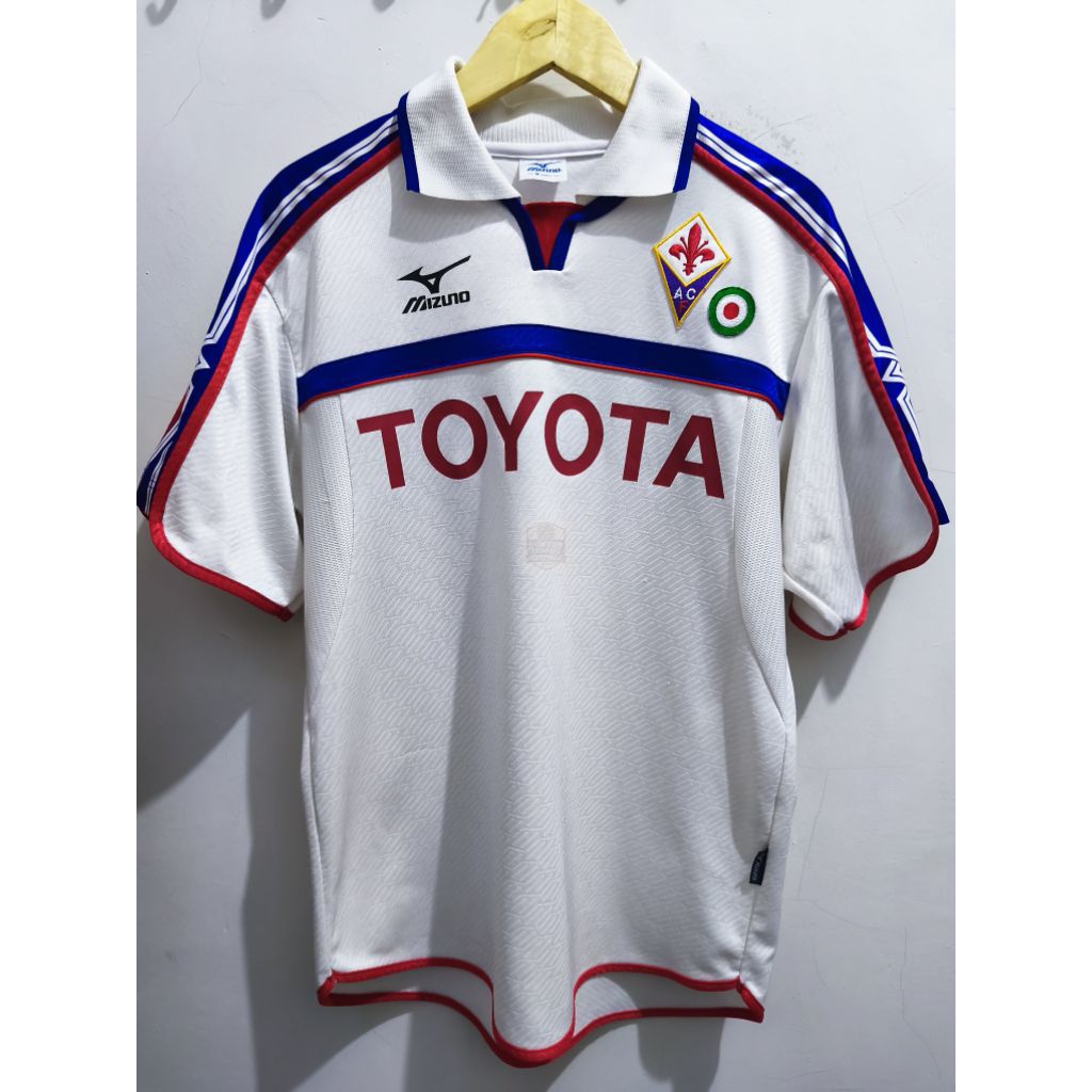 Jersey Original Retro Fiorentina Away 2001/02 Size M Jaspo