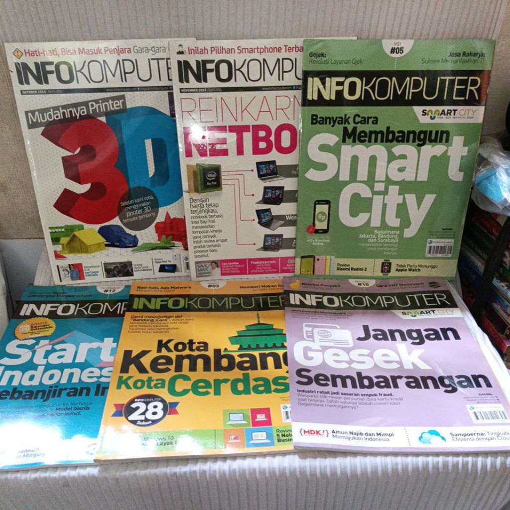 MAJALAH INFO KOMPUTER - DIGITAL CAMERA INDONESIA