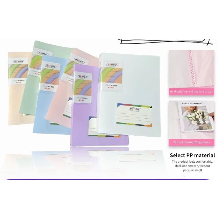 Clear Holder A5 20 Lembar A5 / Display Book HOMBO BCHP 20A5