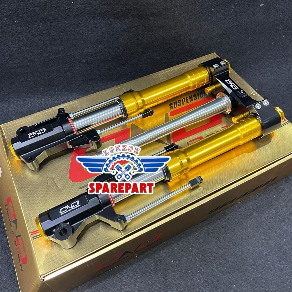 SHOCK DEPAN UPSIDE DOWN/USD HONDA ADV 150 / ADV 160 DELKEVIC RACING UP SIDE DOWN ADV150 UP SIDE DOWN