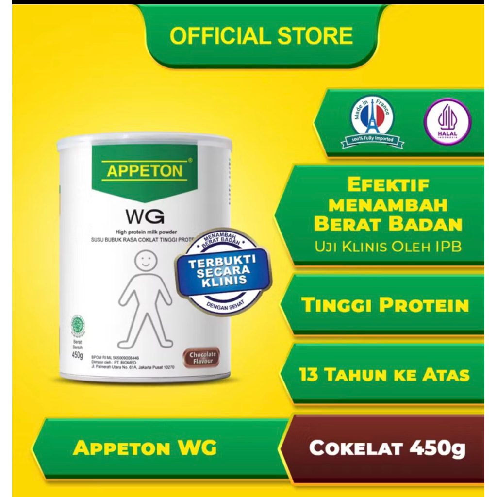 Appeton wg coklat 450g