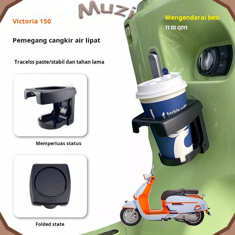 Tempat gelas lipat untuk mobil, tempat gelas yang dipasang di pintu, tempat asbak dan minuman mobil,