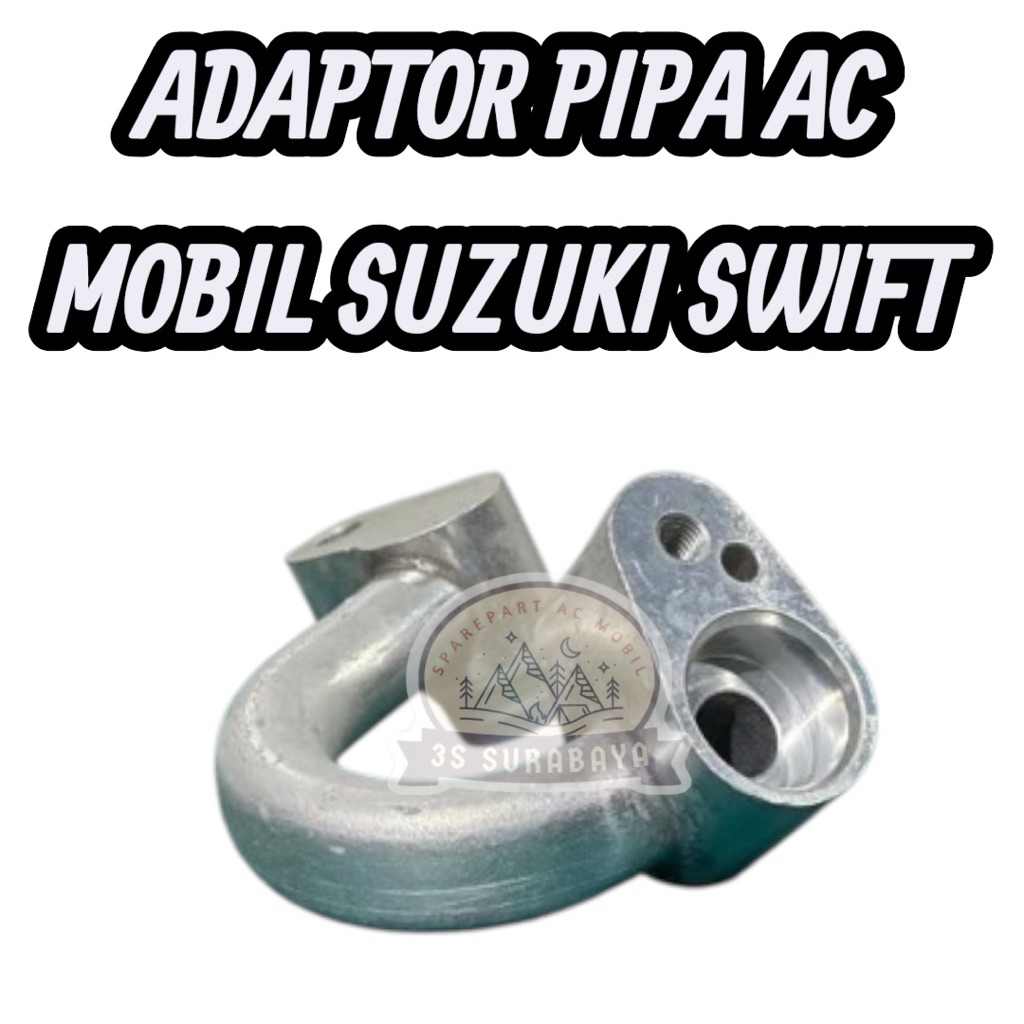 Adaptor Pipa ac mobil Suzuki Swift Kompresor Conpressor (Baru/New)