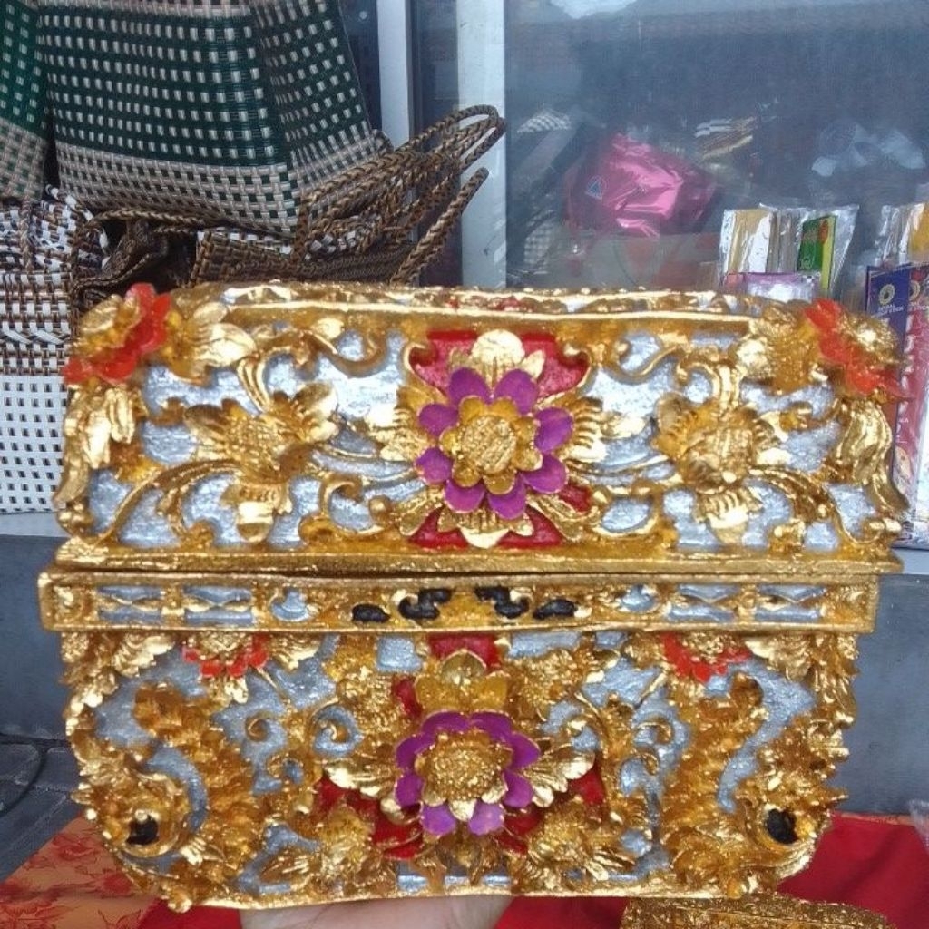 keben kotak bahan fiber resin diameter 25 cm.grade A dan grade B