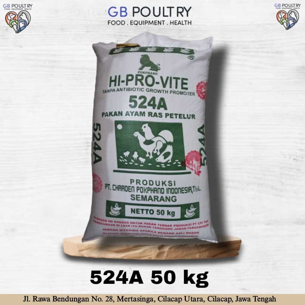 HI-PRO-VITE 524A Pakan Ayam Petelur 1 zak 50kg