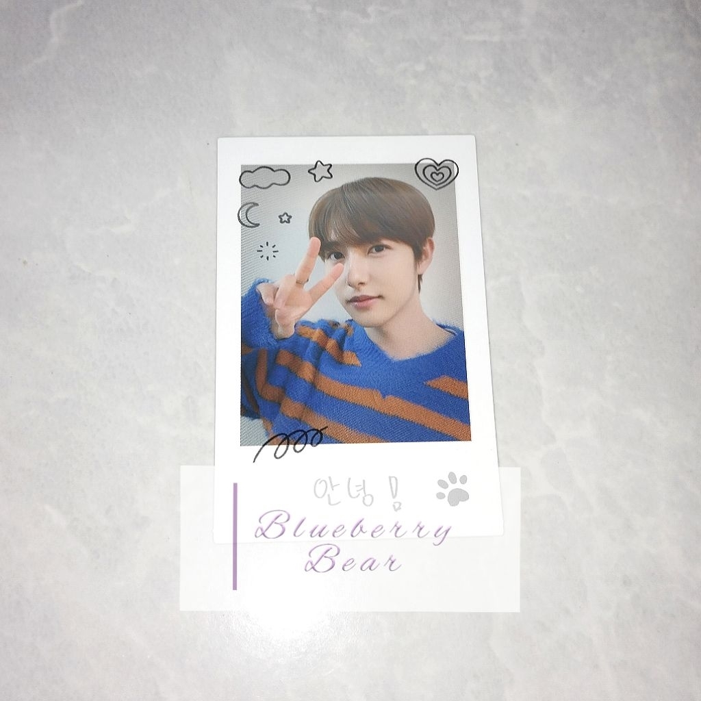 PHOTOCARD PC POLAROID RENJUN NCT HOME OFFICIAL