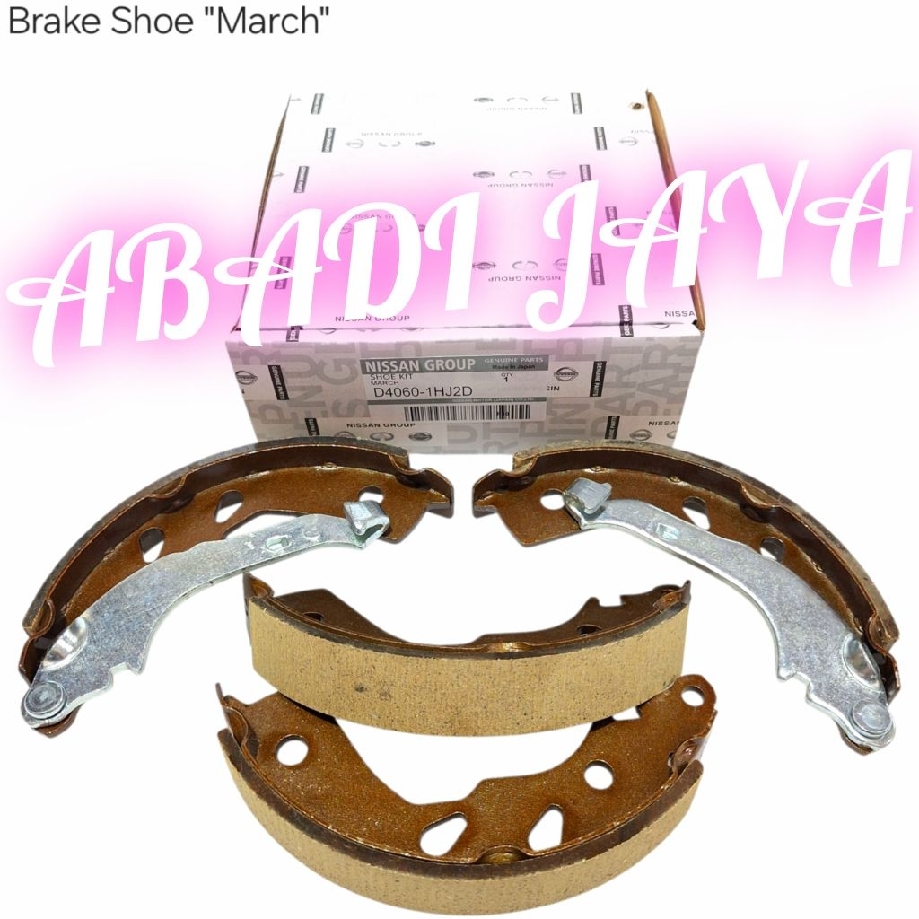 KAMPAS REM BELAKANG NISSAN MARCH ORIGINAL