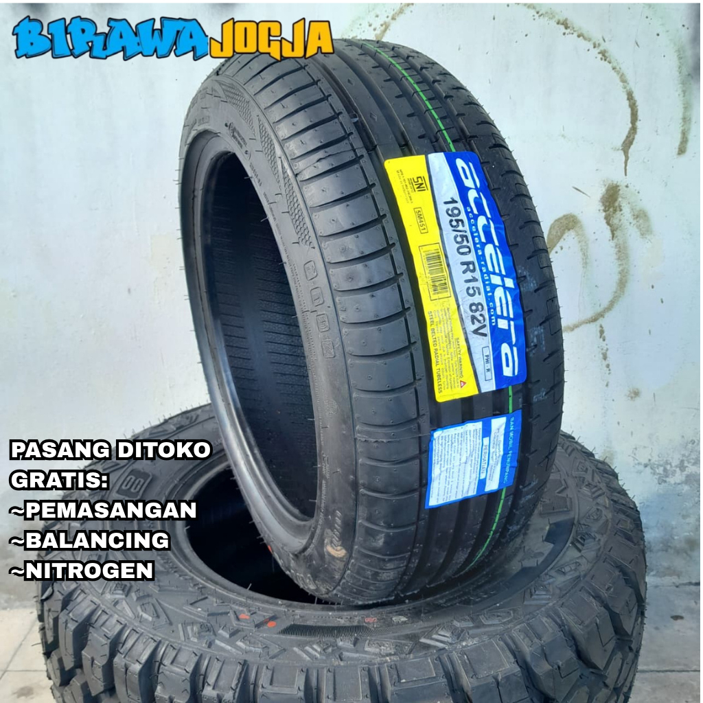 Ban Agya, Brio Ring 15 195 50 Accelera PHI R. ban Mobil ukuran 195 50 r15 Accelera Ecoplsuh NIK 2025