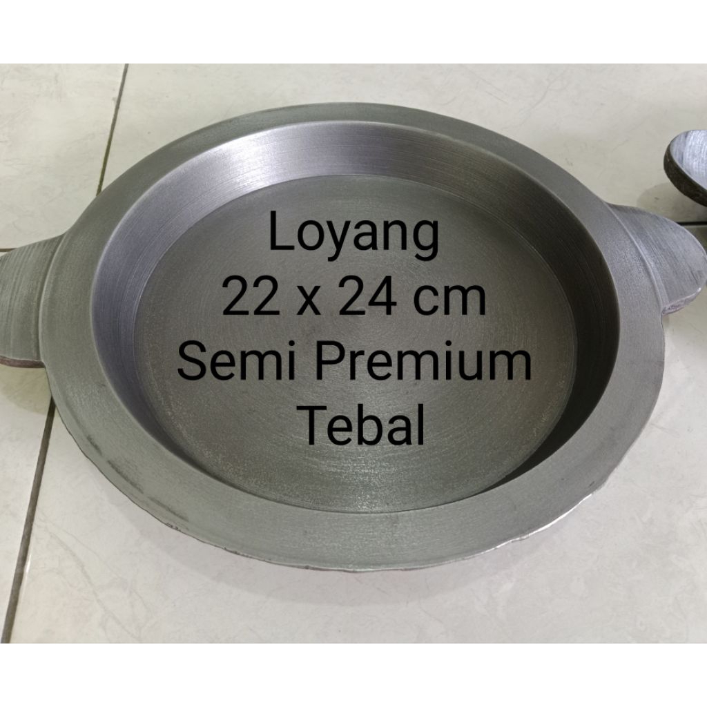 Loyang Martabak Semi Premium Tebal 22x24 cm