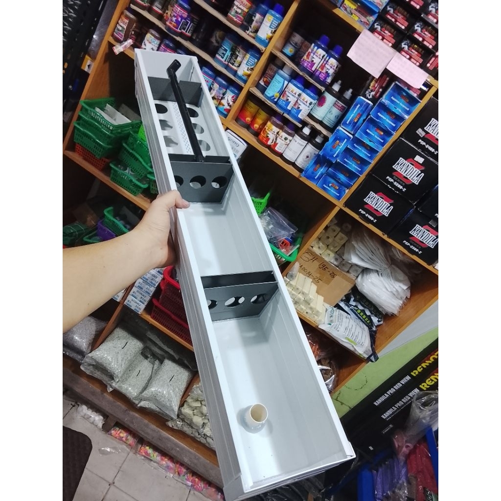 ( FREE KAPAS ) TALANG FILTER AQUARIUM PVC // LEM KUAT // ANTI BOCOR