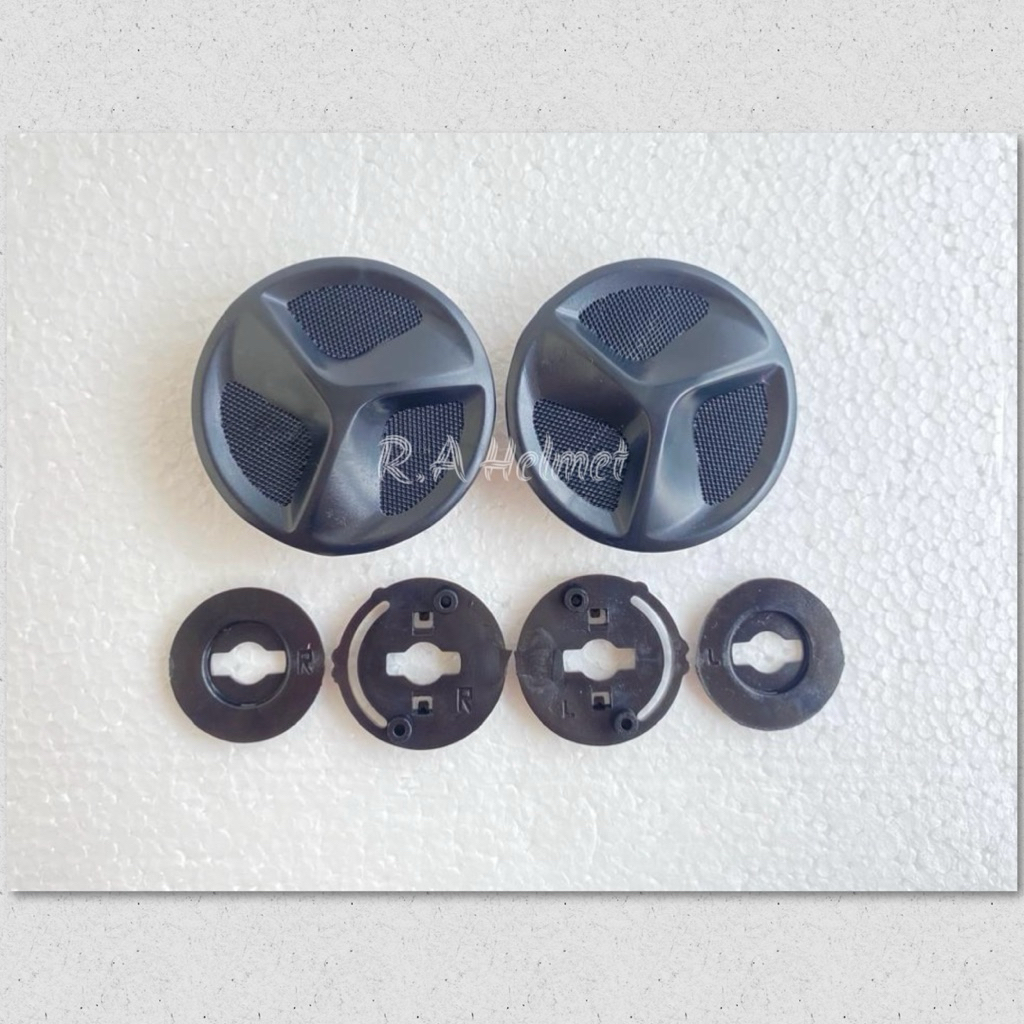 Peket Side Lock dan Gear Cover Helm YR Protect Cargloss Original Yamaha XSR