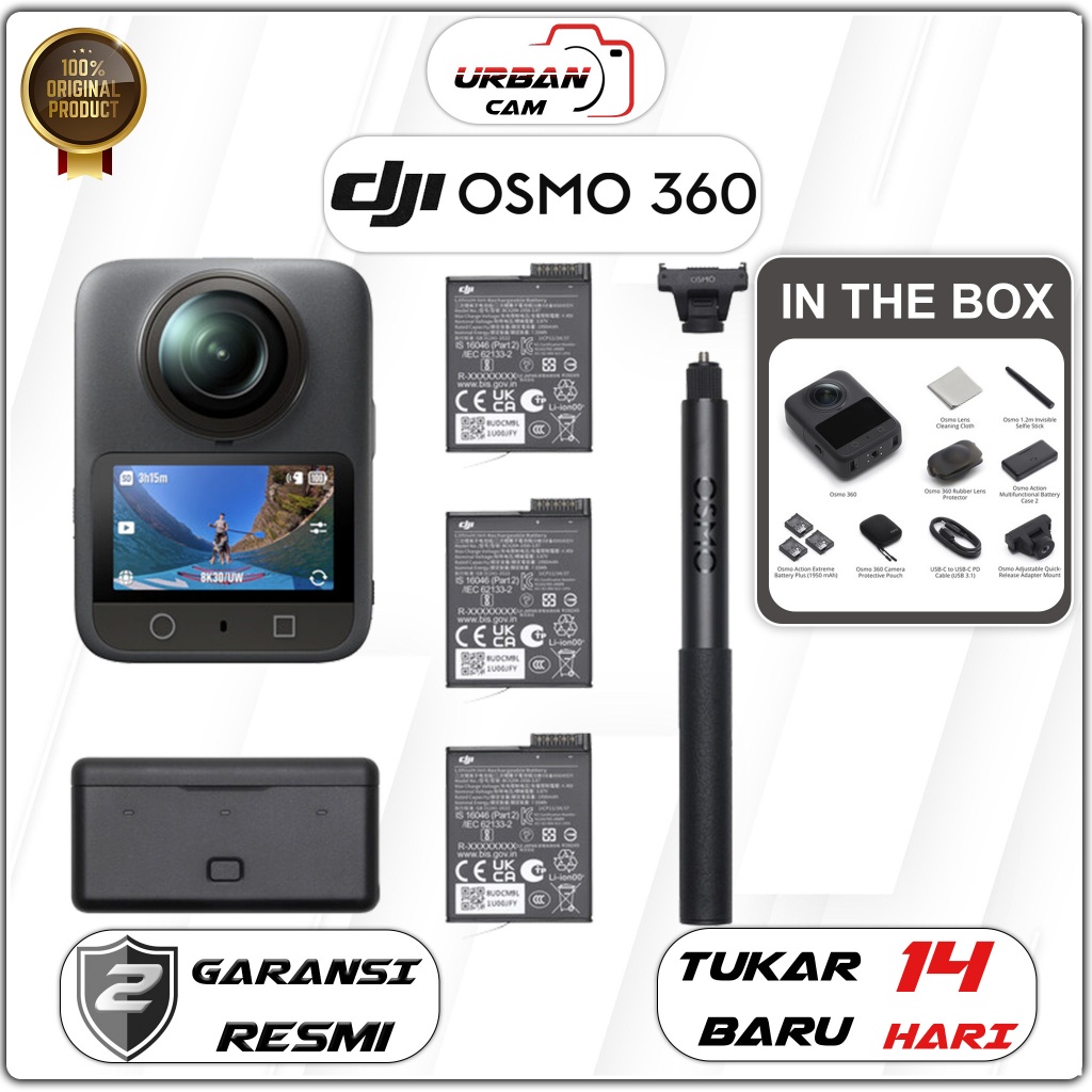 DJI Osmo 360 Action Camera Adventure Combo / DJI Osmo360 / DJI Osmo 360 Standard Combo