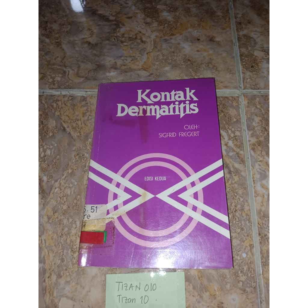 Buku Kontak dermatitis Edisi kedua by Sigfrid