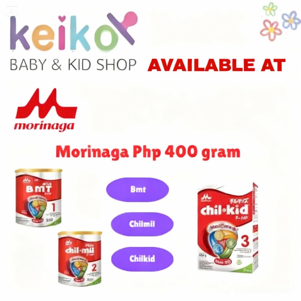 Morinaga PHP BMT, Chilmil, Chilkid 400 gram