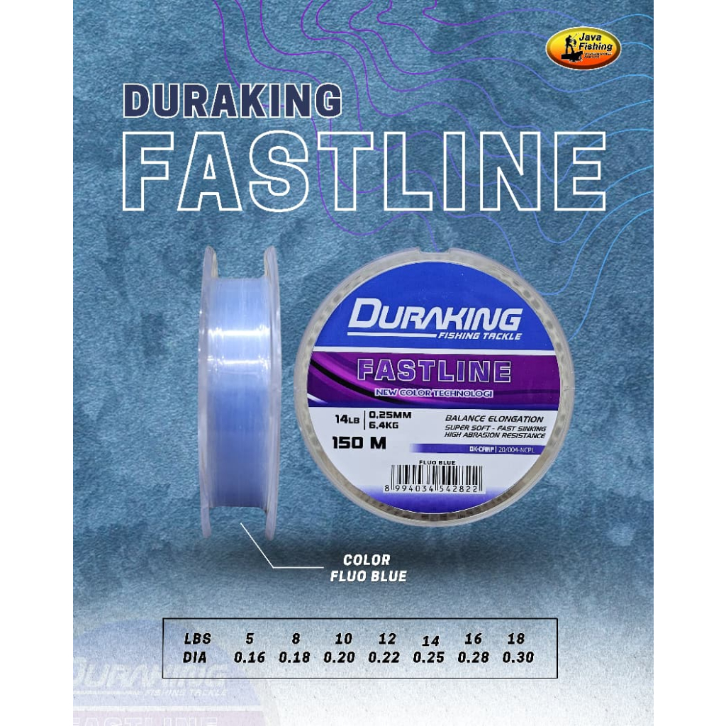 Senar Pancing DURAKING FASTLINE 150M