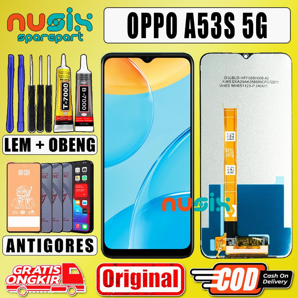 LCD TOUCHSCREEN OPPO A53S 5G ORIGINAL FULLSET