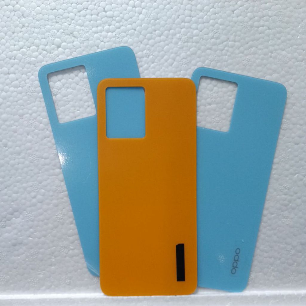 BACKCOVER OPPO RENO 7 •ORANGE •BLUE