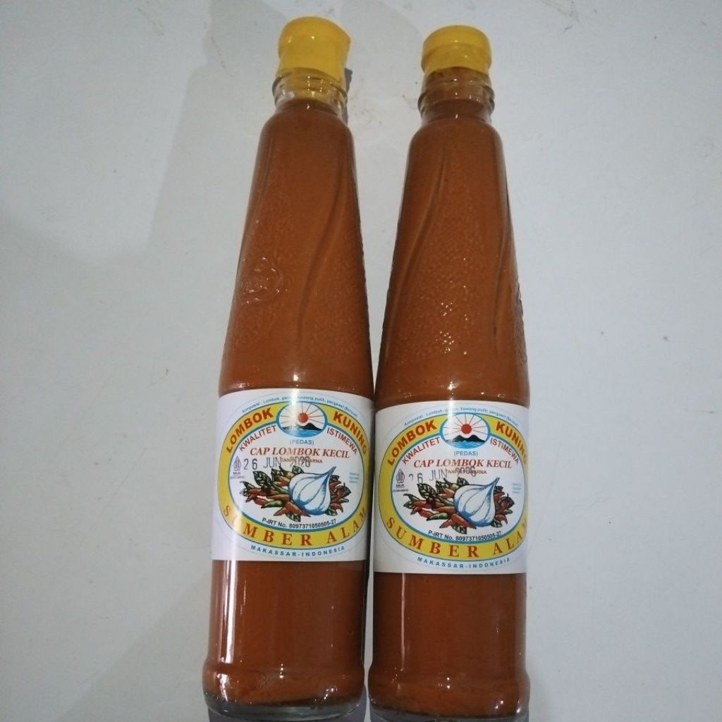 Lombok kuning sumber alam/ lombok setang sambal khas makassar
