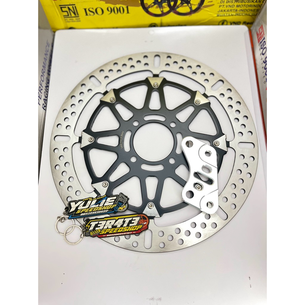 Piringan T - Drive Mx king baut 4 breket dural 300mm