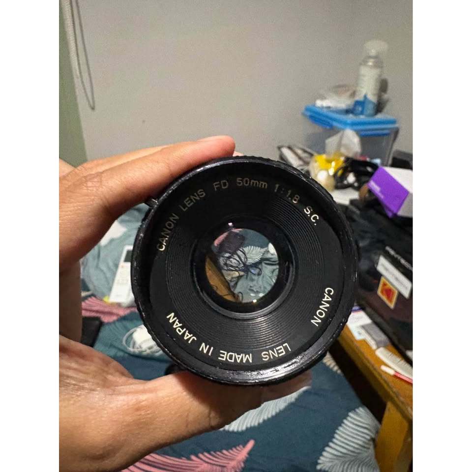 LENSA CANON FD 50MM F1.8
