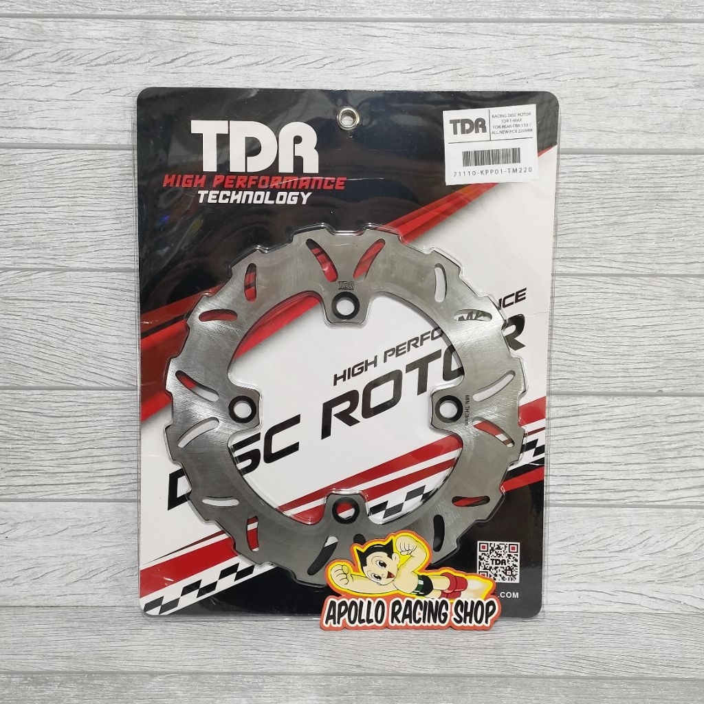 DISC PIRINGAN BELAKANG TDR PCX 150 PCX 160 VARIO 160