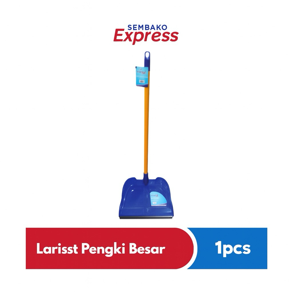 Larisst Pengki Sampah Gagang Panjang Ukuran Besar – Praktis, Ringan & Tahan Lama