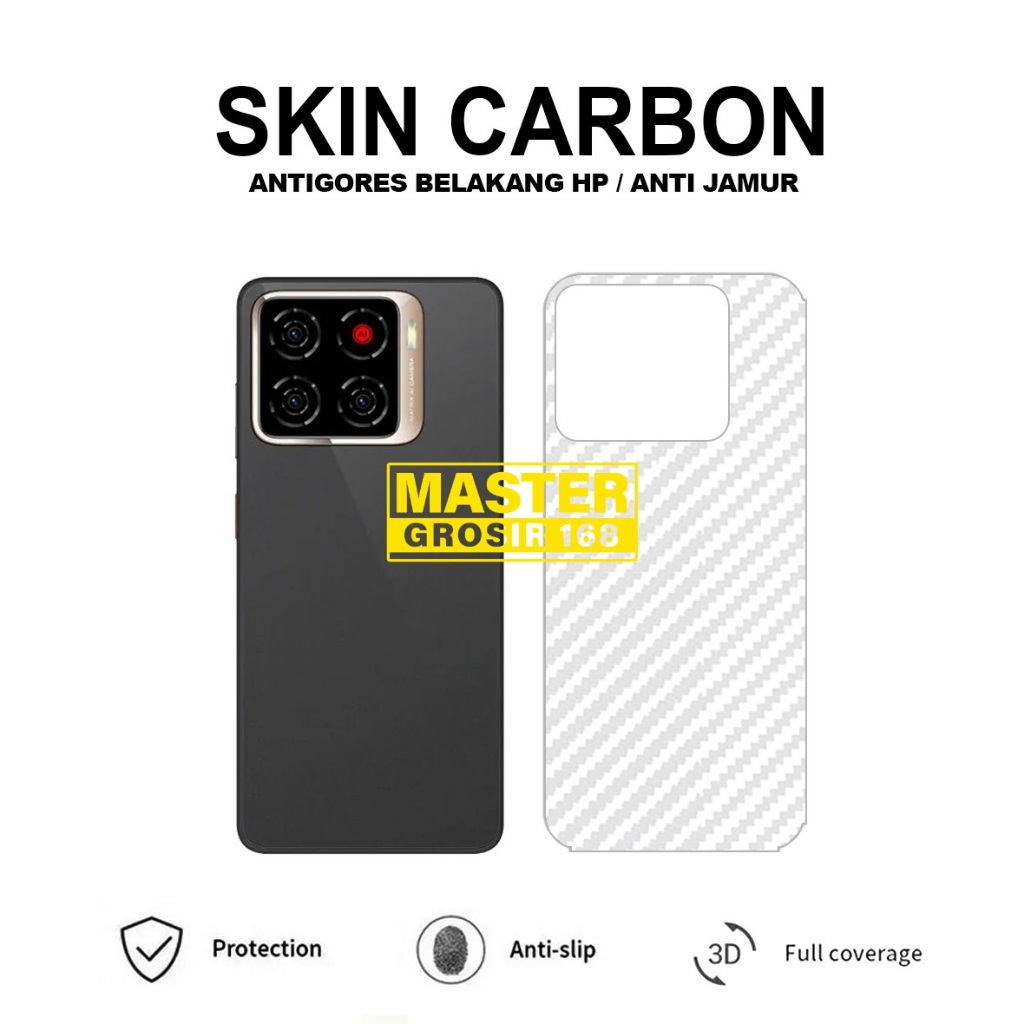 NUBIA A56  NUBIA A36 GARSKIN CARBON ANTI JAMUR ANTIGORES BELAKANG NUBIA A56  NUBIA A36 SCB1