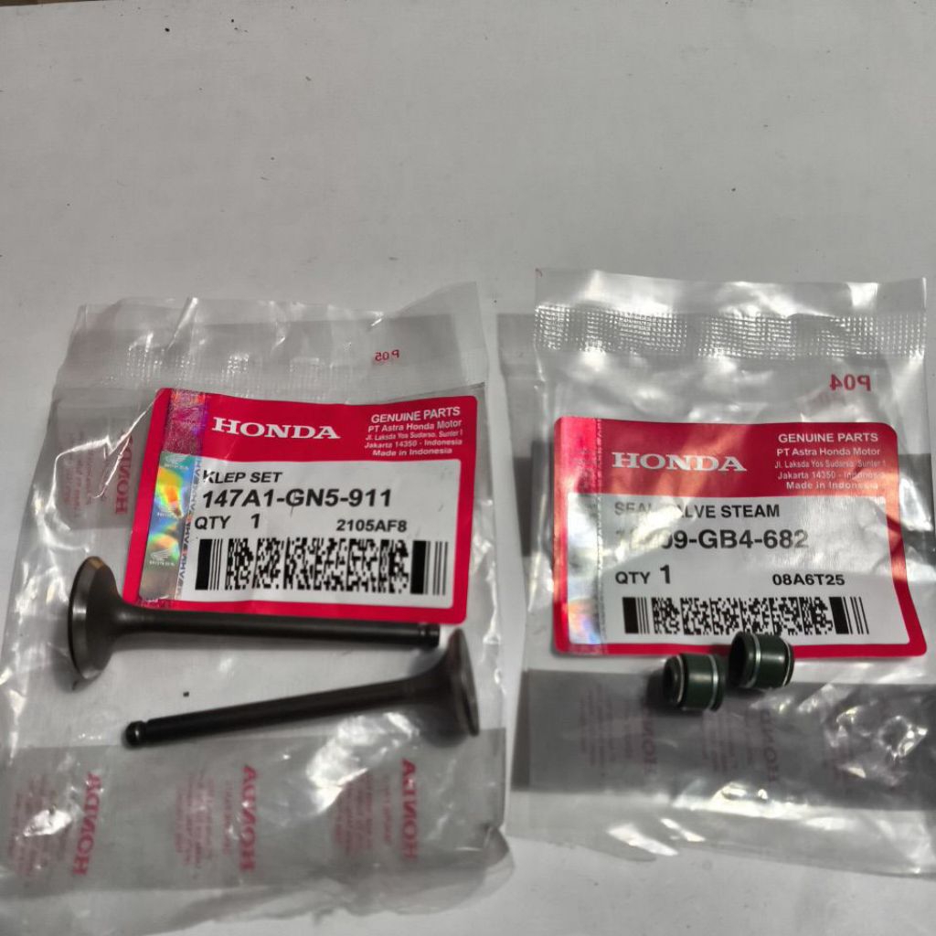 klep + seal klep grand / supra x / legenda / supra fit