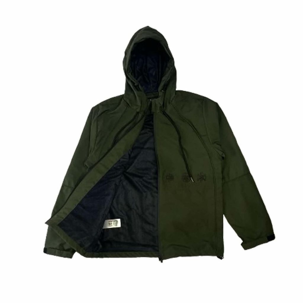 Jacket Anorak Cbdm Cilacap Barat Death Metal X Garasi Rebel Distro Jaket Cagoule  Metal Original Kas